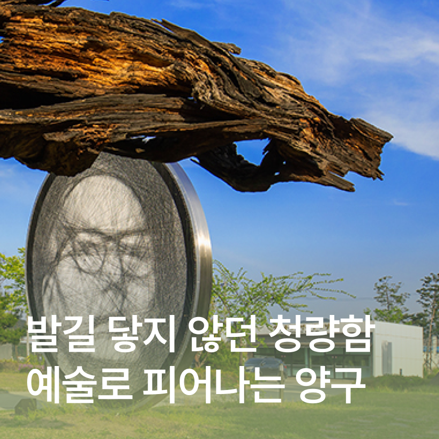 [양구] 박수근미술관/두타연/한반도섬/소불고기 시래기정식