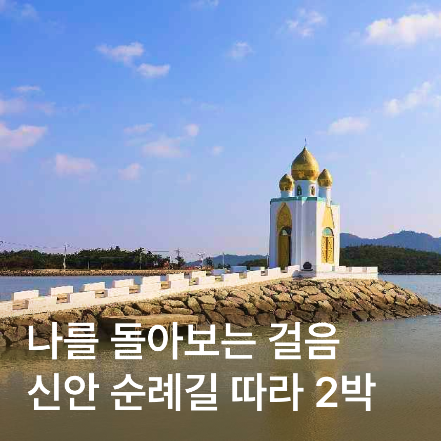 [신안 2박] 12사도 순례길/목포가톨릭성지/퍼플섬/신안노을요트투어/무한의다리/목포해상케이블카/무안낙지/회정식